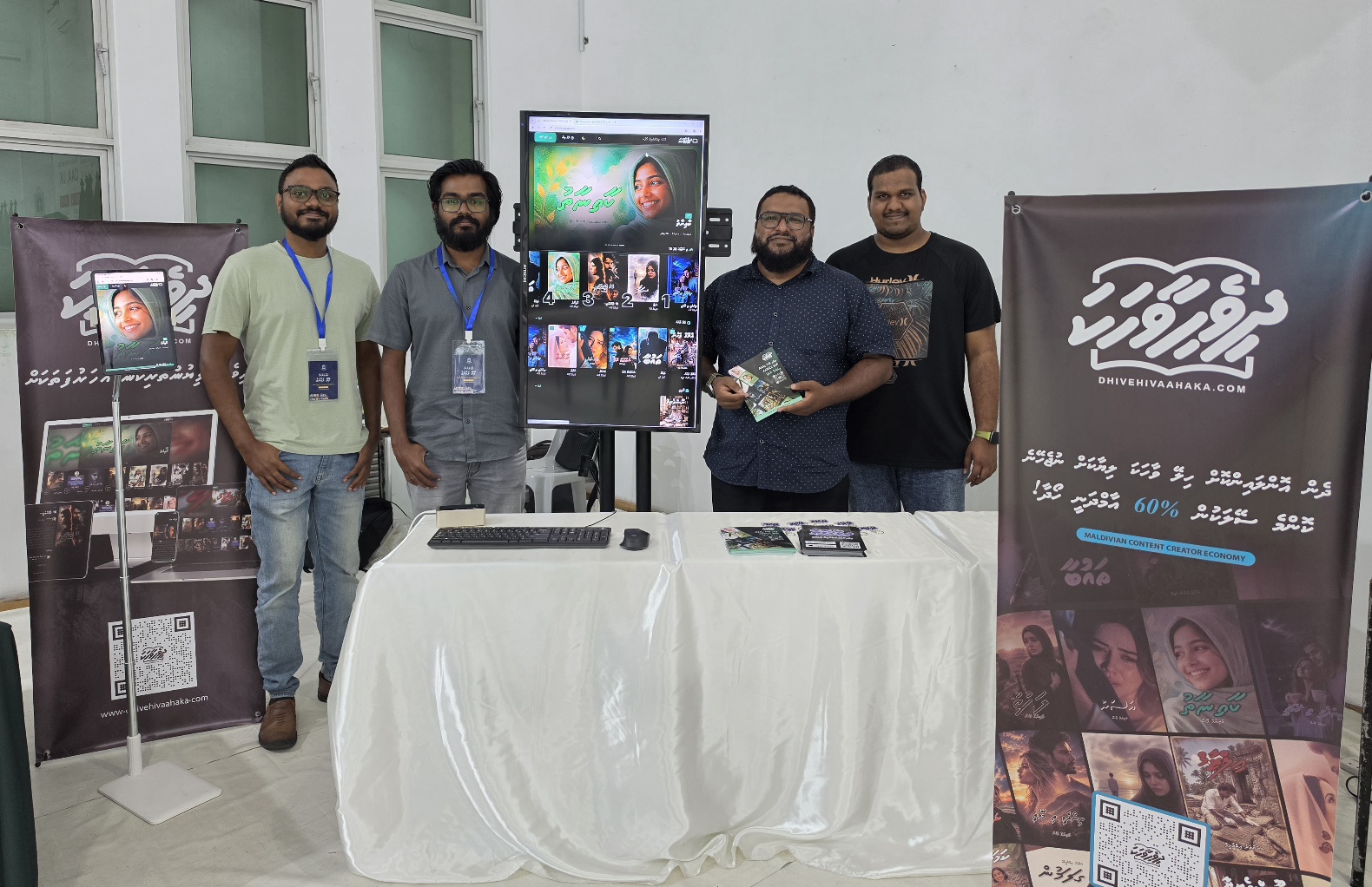 DhivehiVaahaka.com Joins MNU Book Fair 2026