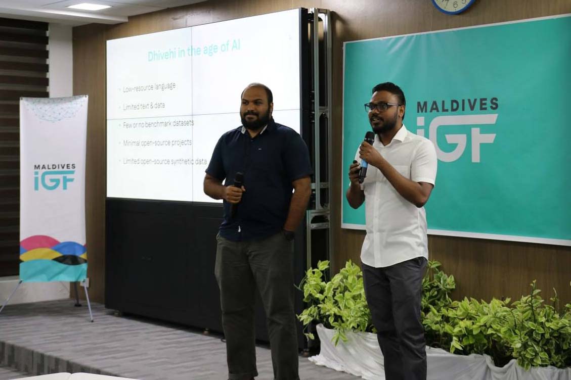 Javaabu Highlights Opportunities and Challenges of Local AI Development at Maldives IGF 2025