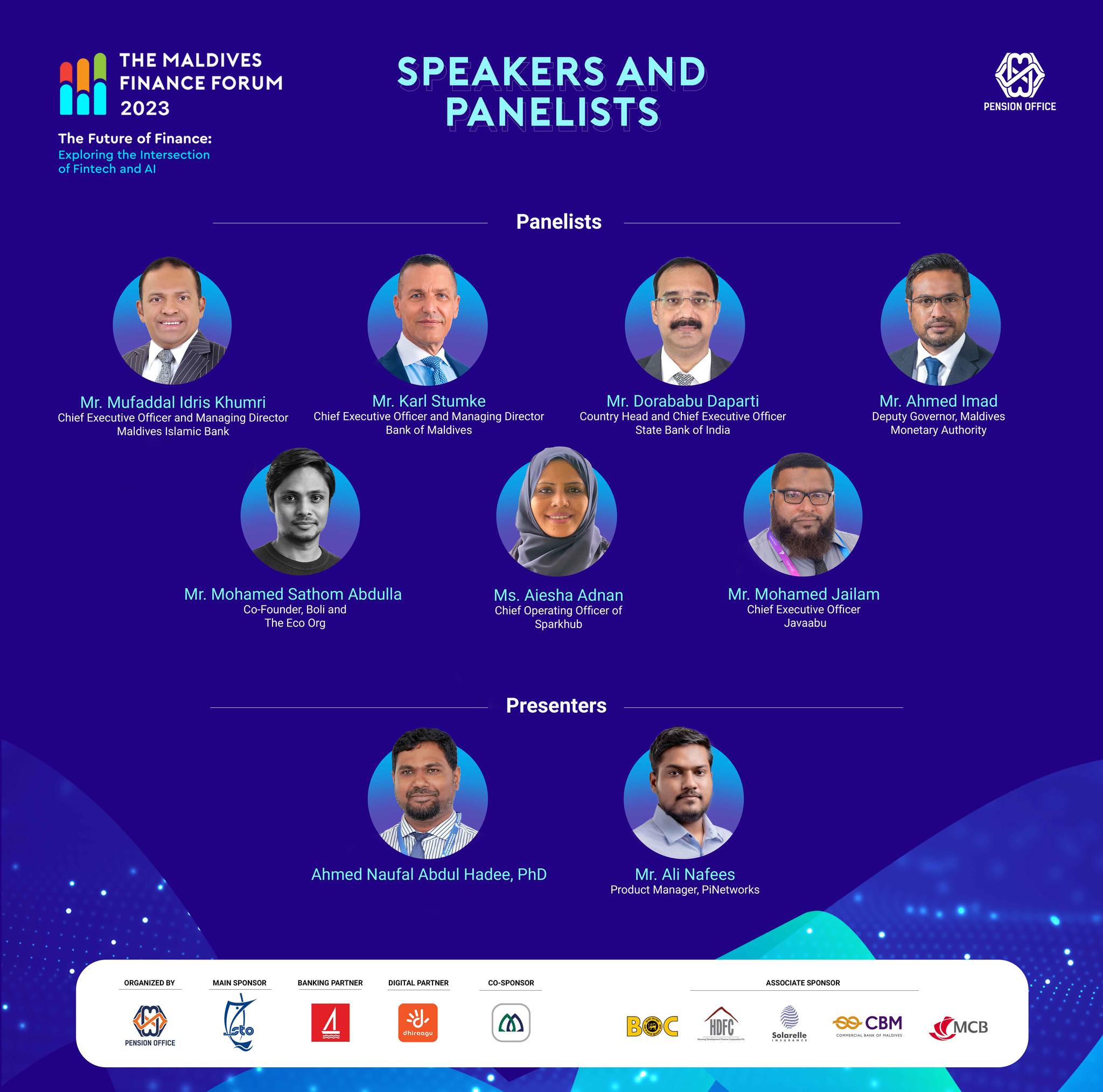 CEO Mohamed Jailam to speak at Maldives Finance Forum 2023