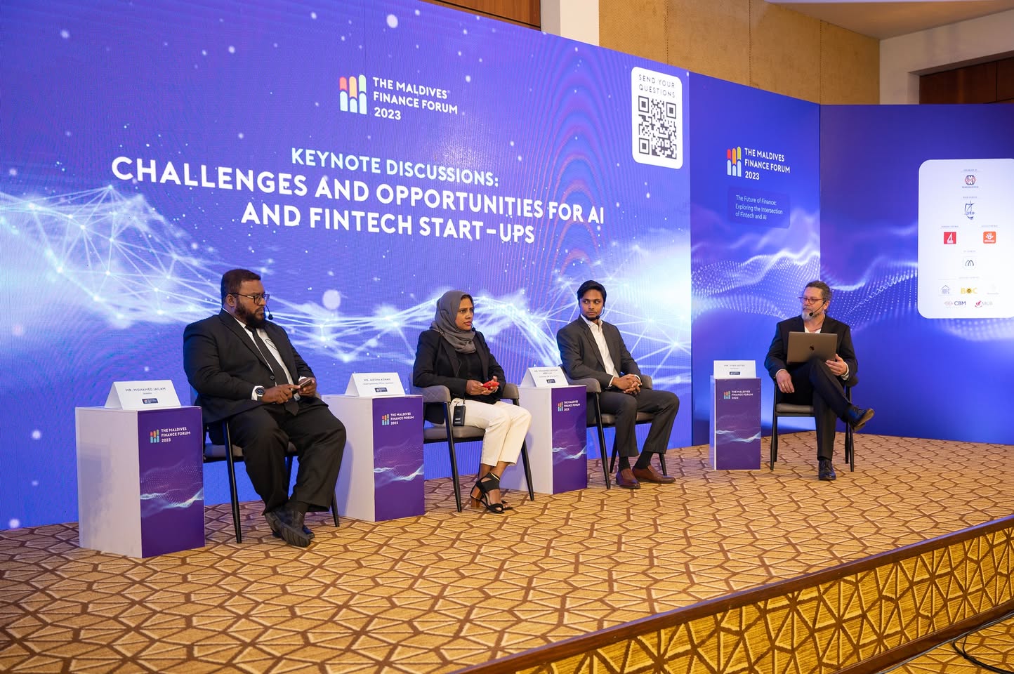 Javaabu MD joins panel at Maldives Finance Forum 2023
