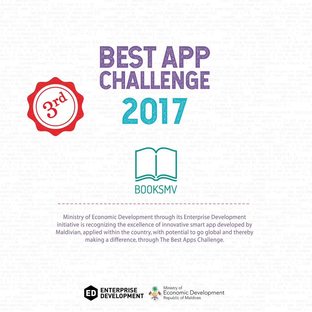 Javaabu Wins 3rd Place at the Best 5 Apps Competition 2017