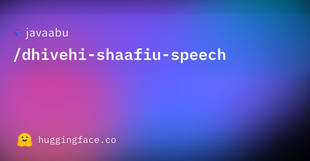 Javaabu releases 16.5-hour Dhivehi speech dataset to support AI research