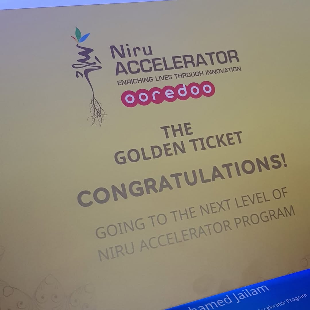 Javaabu Academy Wins Golden Ticket at NiruHack 2018