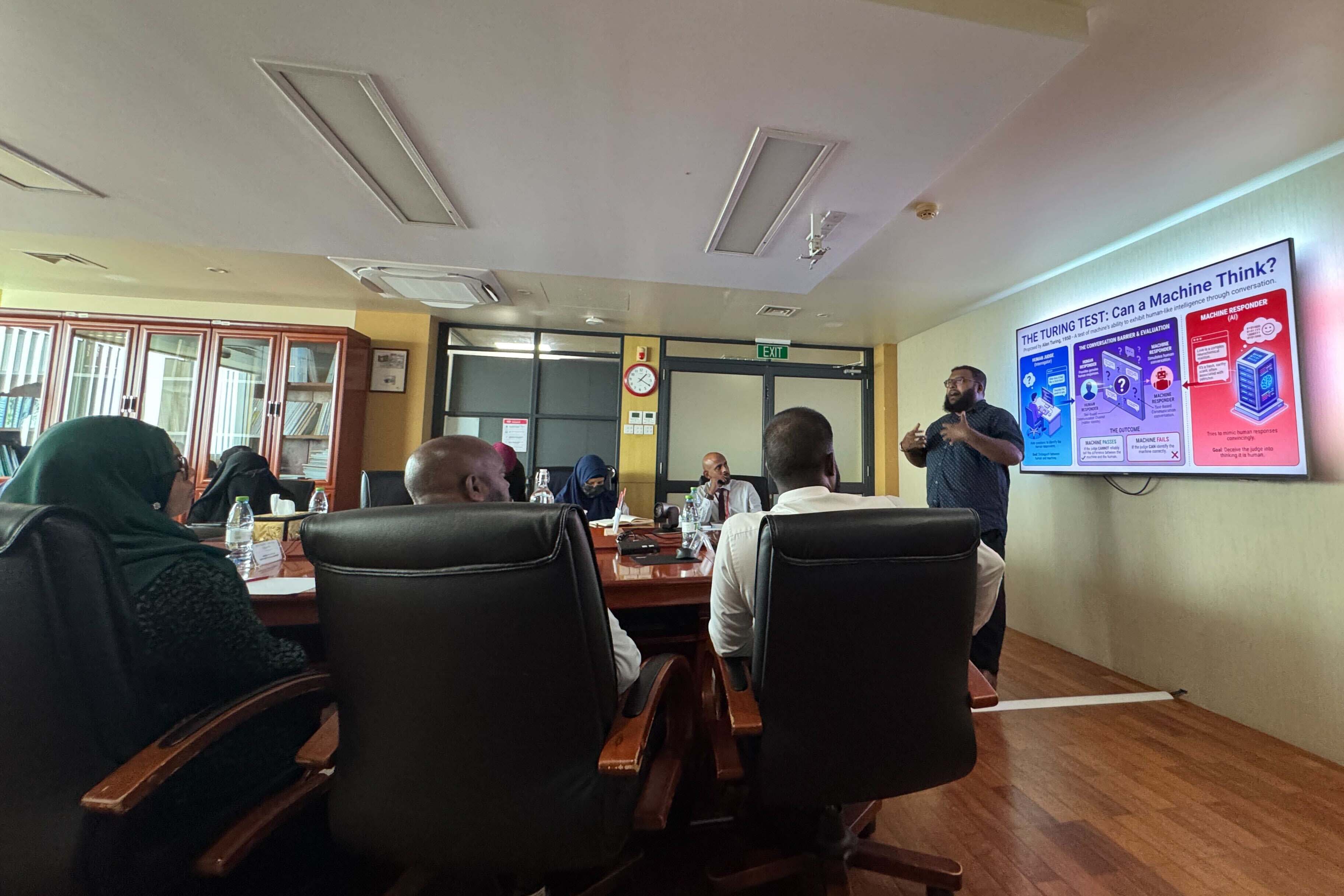 AI Training Workshop on Effective Use of Artificial Intelligence Conducted for Maldives Post