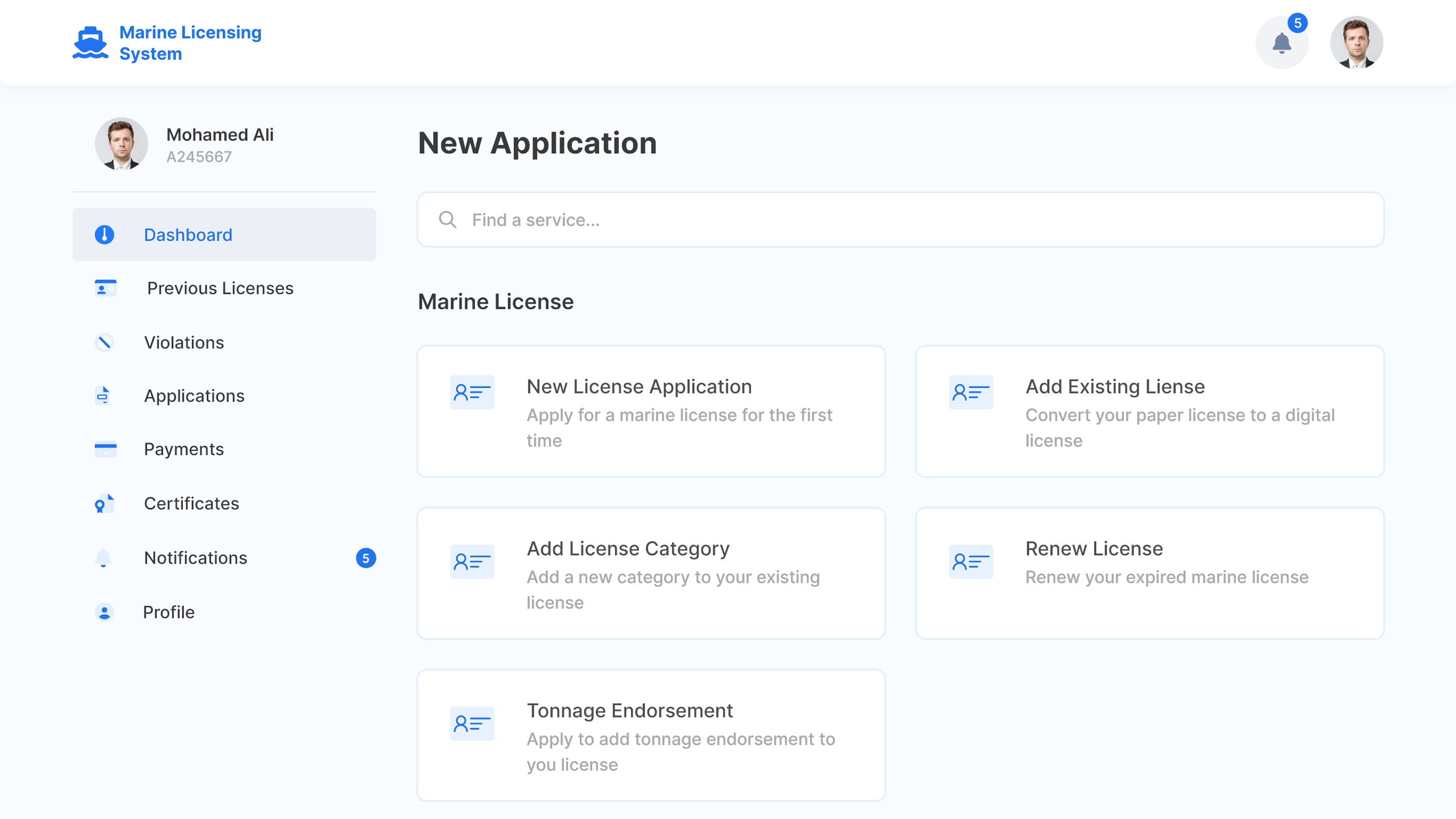 Javaabu — Maldives Marine License System (MMLS)